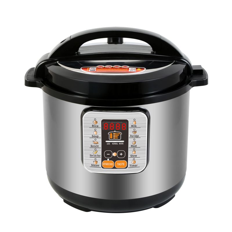  New Design Intelligent 5L/6L/8L/10L/12L High Quality Pressure Cooker With Multifunction Slow Cooker 