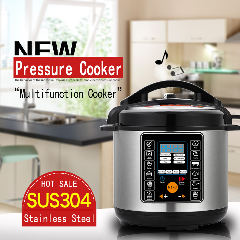 Hot Sales Instant Hot Pot Pressure Cooker 7 in 1 110V-220V Household Easy  Operate Electric Pressure Rice and All Food Cooker OEM - China Instant Hot Pot  Pressure Cooker and Pressure Cooker