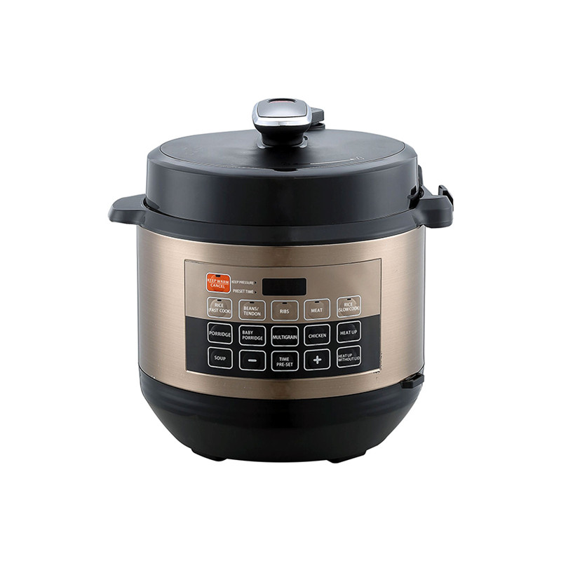  2023 Household Electric Pressure Cookers with Medium 5L/6L Capacity, Optional Stainless Steel Colors 